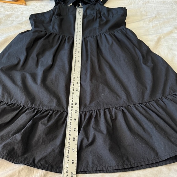 Who What Wear Black Sleeveless Backless Midi Shift Dress Size Large Summer - Picture 11 of 16